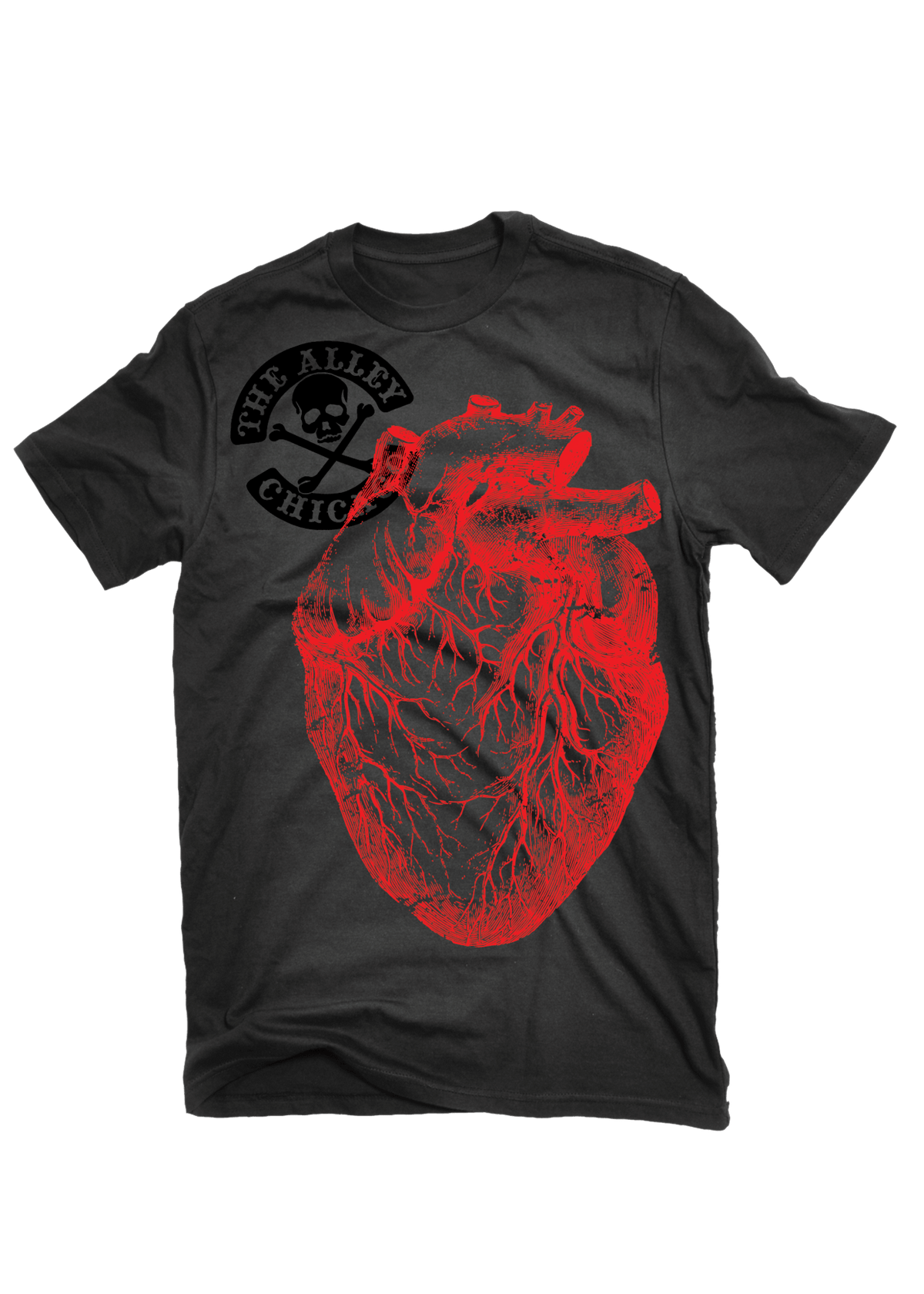 The Alley Chicago Big Ol&#39; Heart T-shirt - The Alley Chicago