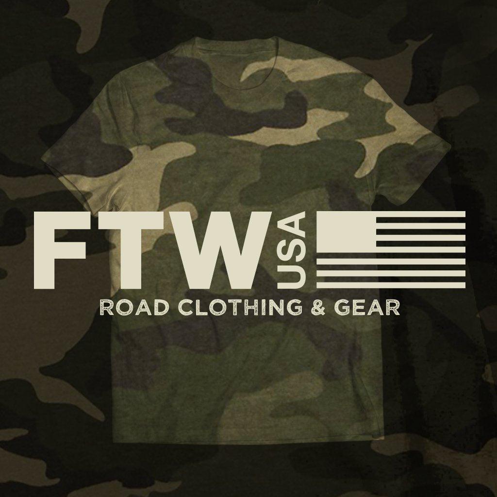 FTW USA CAMO WOMENS TSHIRT