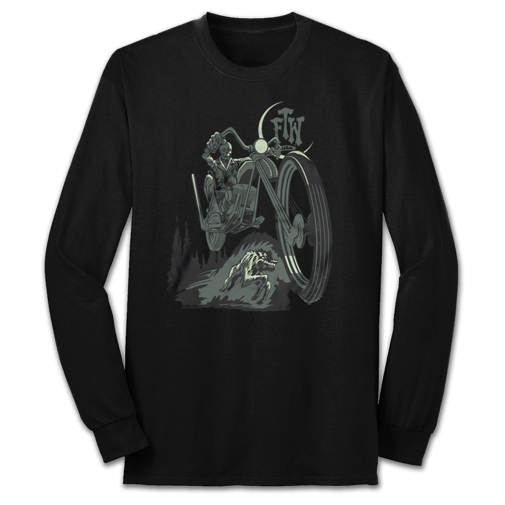 HELL HOUND FTW USA LONG SLEEVE MENS TSHIRT