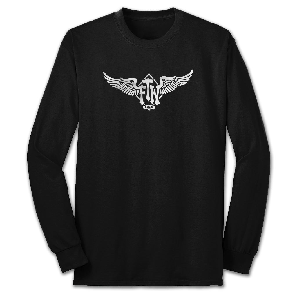 LIVE TO RIDE FTW USA LONG SLEEVE MENS TSHIRT