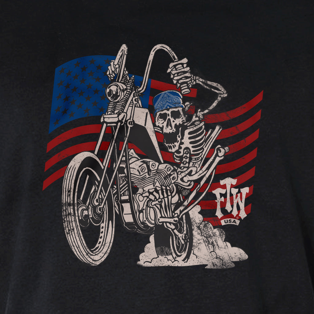 STARS N BARS FTW USA LONG SLEEVE MENS TSHIRT