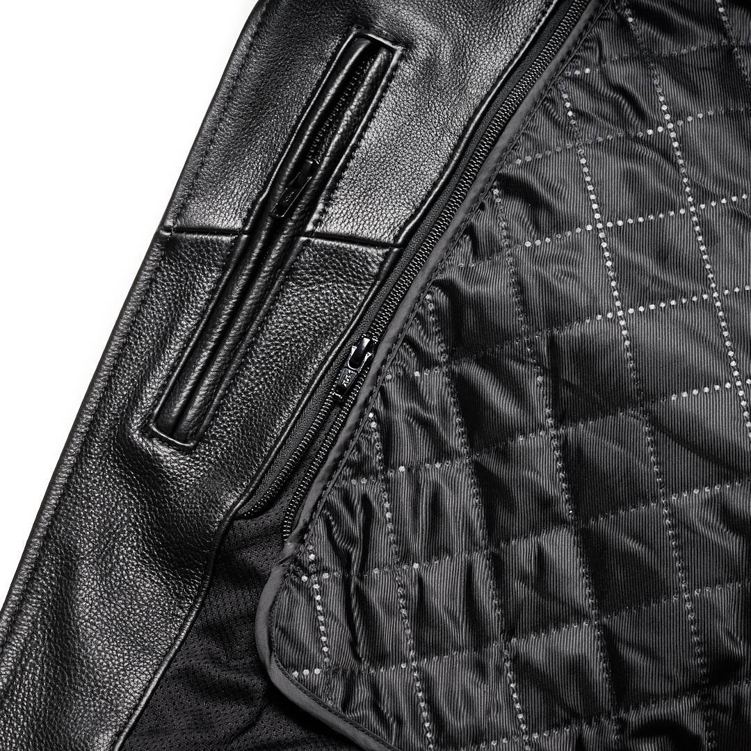 Born Classic ROAD BORN CLASSIC MENS LEATHER MOTORCYCLE JACKET - FTW USA