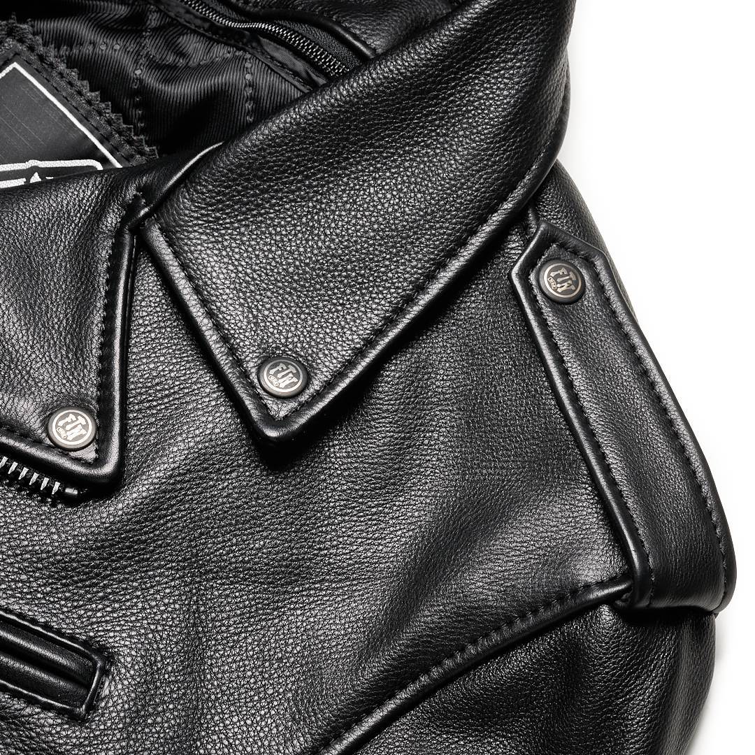 Born Classic ROAD BORN CLASSIC MENS LEATHER MOTORCYCLE JACKET - FTW USA