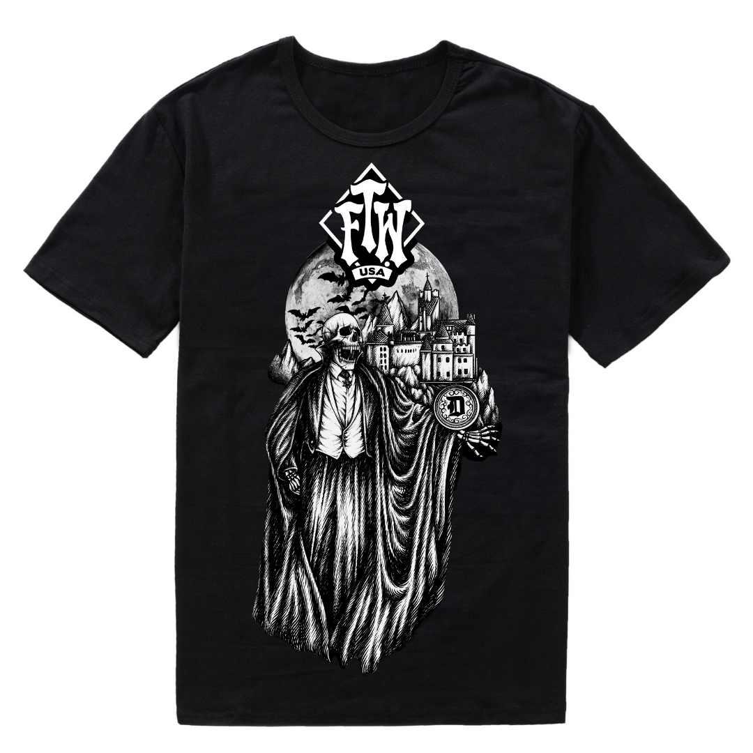 Vintage Travelers Count Dracula Doll + Vampire Tshirt