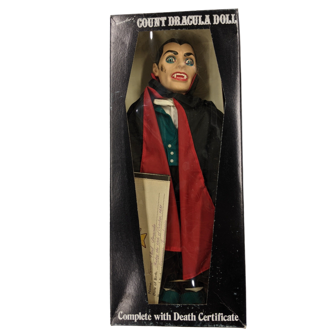 Vintage Travelers Count Dracula Doll + Vampire Tshirt